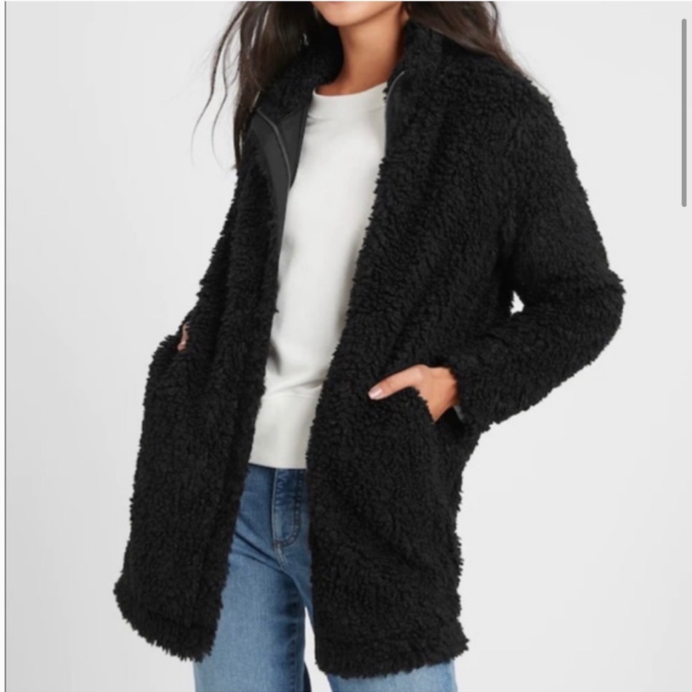 NWT Banana Republic Teddy Sherpa Coat